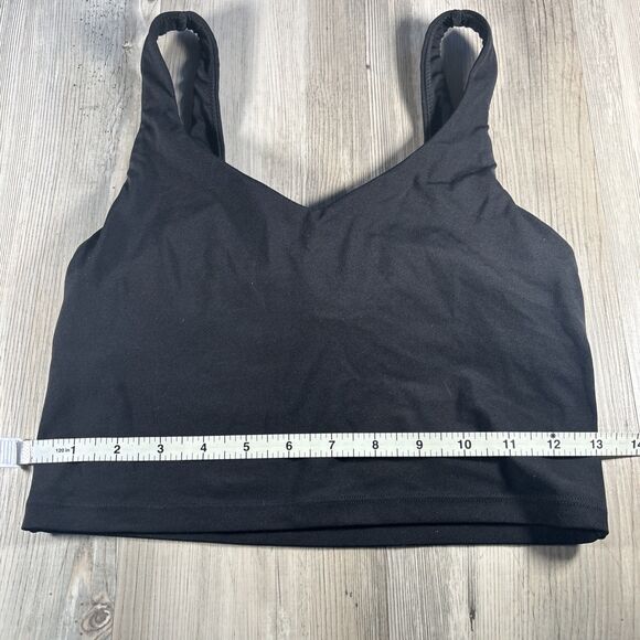 Aerie Offline Real Me Black Sports Bra Cropped Top Size S - Picture 5 of 6